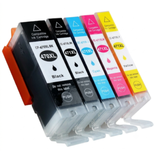 Pack de cartouches d encre compatibles Canon PGI-470 et CLI-471 Noir et Couleur Algerie