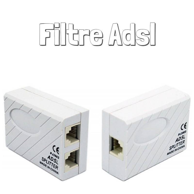 Filtre ADSL Blanc POSS