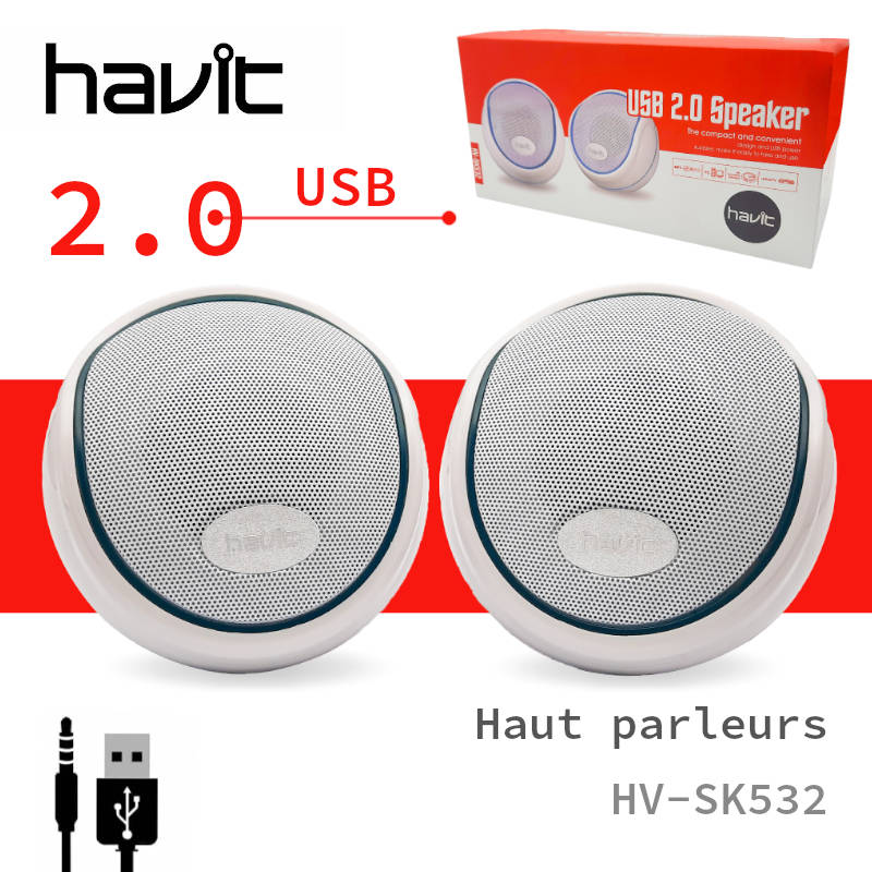 Haut parleurs Havit HV-SK532 USB 2.0 - CAPMICRO