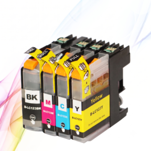 Pack cartouches d encre compatibles Brother LC123 Noir et Couleurs CMJ Algerie