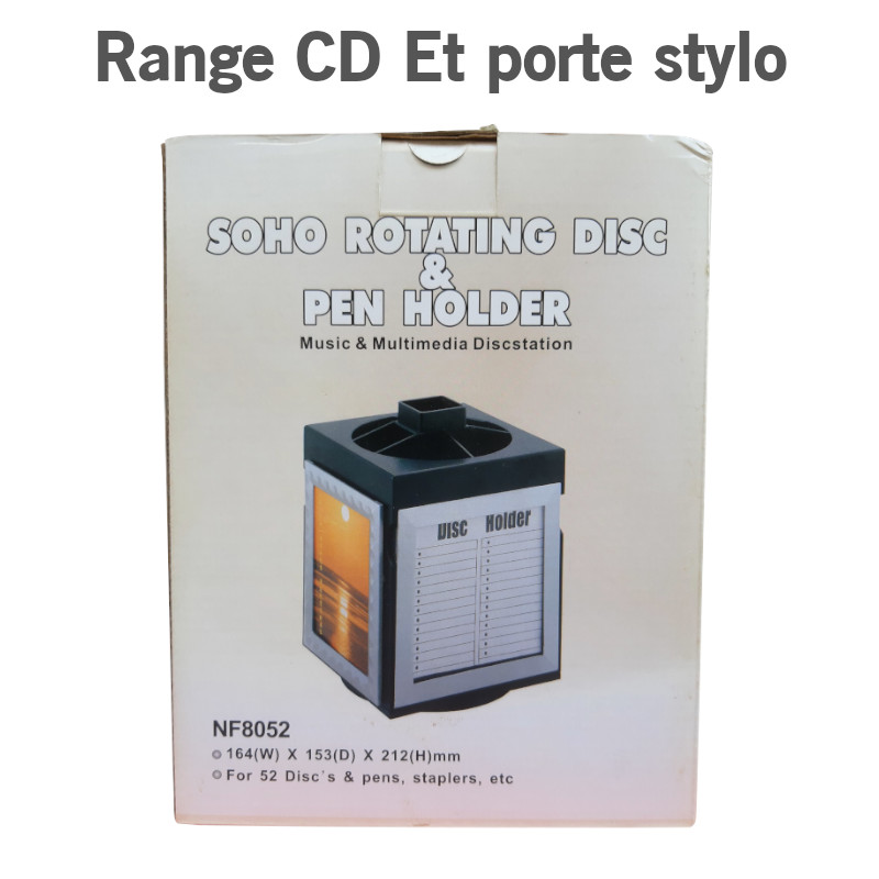Range CD Et porte stylo SOHO NF 8052 - CAPMICRO