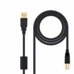 Cable USB dimprimante 1.5 metres avec filtre anti parasite Algerie
