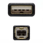 Cable USB dimprimante 1.5 metres avec filtre anti parasite Algerie