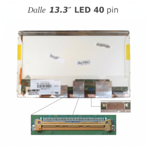 Dalle ecran 13.3 pouces LED 40 pin HD 1366x768 pour PC portable Algerie