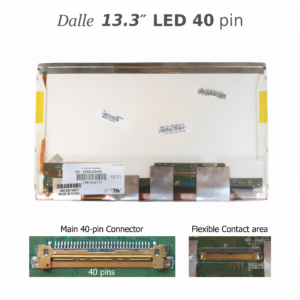 Dalle ecran 14.1 pouces LCD 30 pin WXGA 1280x800 pour PC portable Algerie