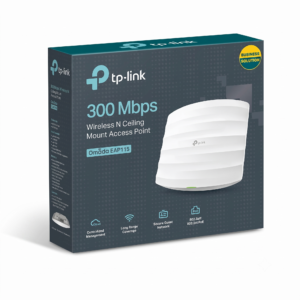 Point d acces plafonnier PoE TP-Link EAP115 300Mbps réseau entreprise Algérie