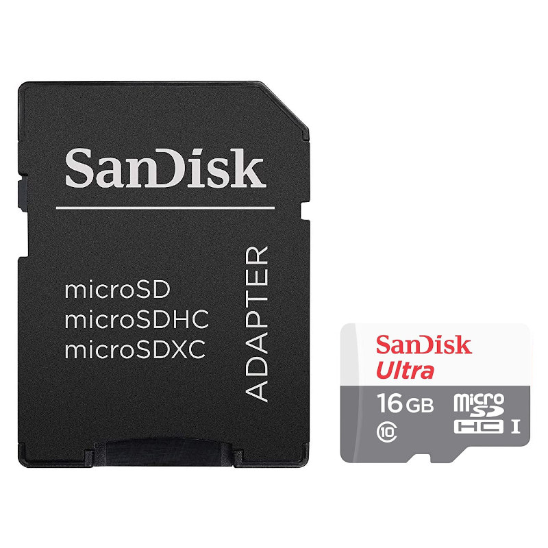 Carte Mémoire Sandisk 16Go microSDHC image #00