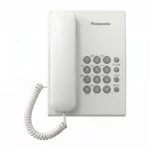 Téléphone Combiné Panasonic KX-TS500MX Blanc