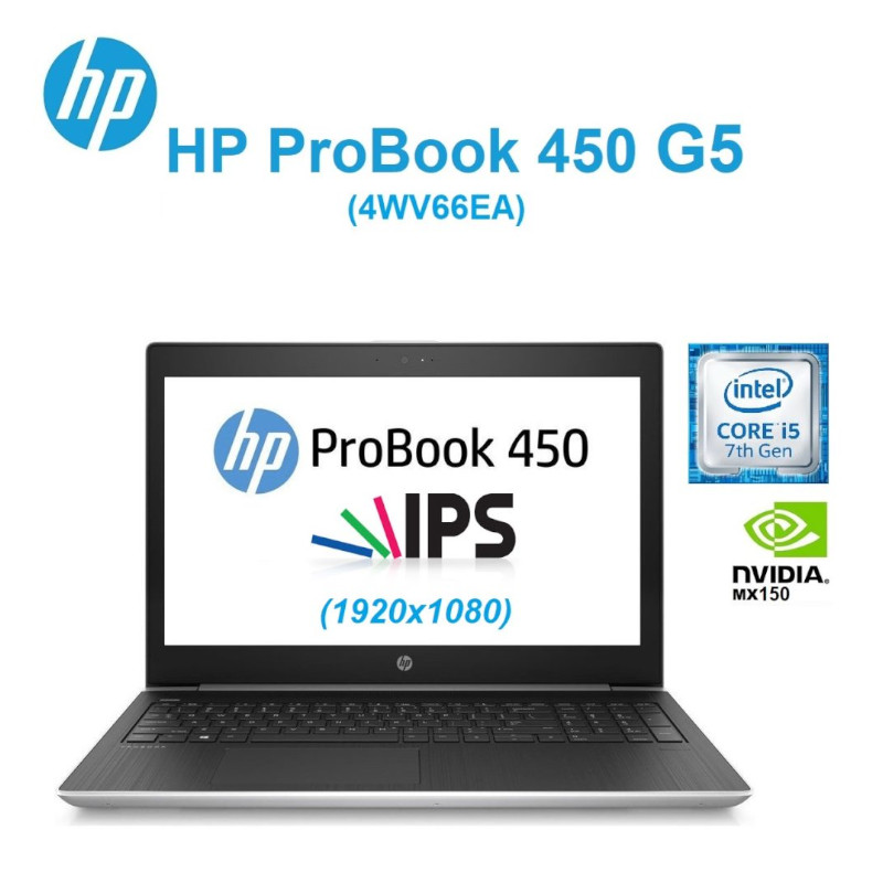 HP Probook-450 i5-7200U PC Portable IPS 8Go/1To/15.6" NVIDIA MX150 GeForce 2G image #00