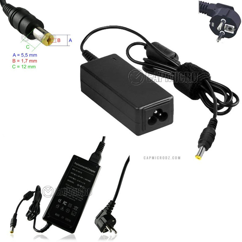 Chargeur Acer 19V 4.74A (5.5x1.7) - CAPMICRO