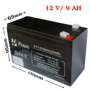 Batterie 12V 4.5AH PCOM XY (20HR) Idéal pour onduleurs - CAPMICRO