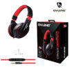 Casque Gaming filaire Ovleng X13 Jack 3.5mm rouge & noir image #01