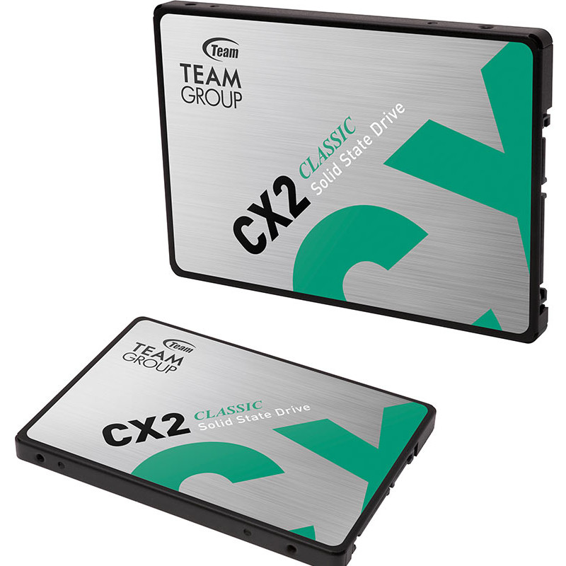 Disque SSD 256GB TeamGroup CX2 3D NAND 6GB/s - CAPMICRO