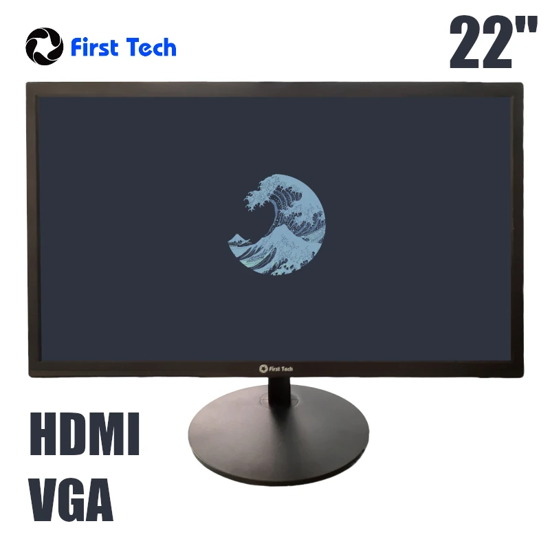 Ecran 22 First-tech HDMI/VGA 1920x1080 - CAPMICRO