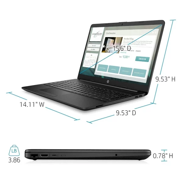 Pc Portable HP 15-dw3020nk i3-1115G4 4GB|256SSD|15.6 image 03