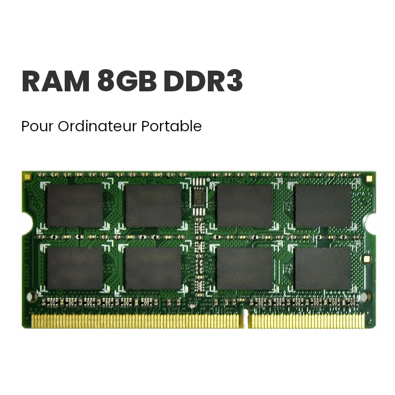 RAM DDR3 8GB pour Ordinateur Portable - CAPMICRO