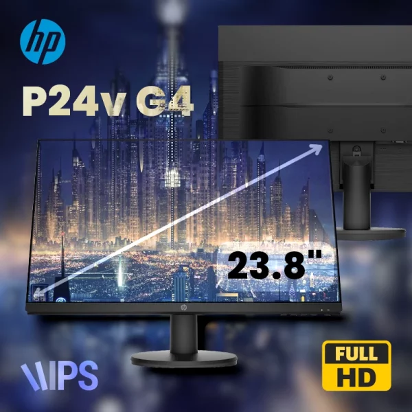 Ecran HP 23.8 P24v G4 Full-HD IPS image #01