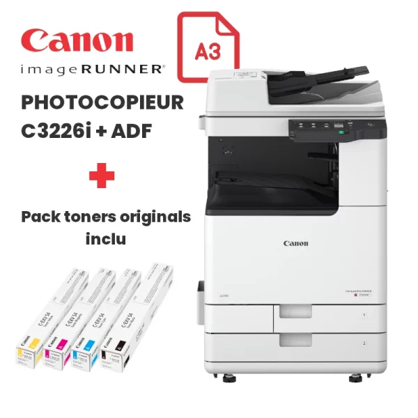 Photocopieur Canon C3226i A3 Couleurs ADF + pack toners originals image #01