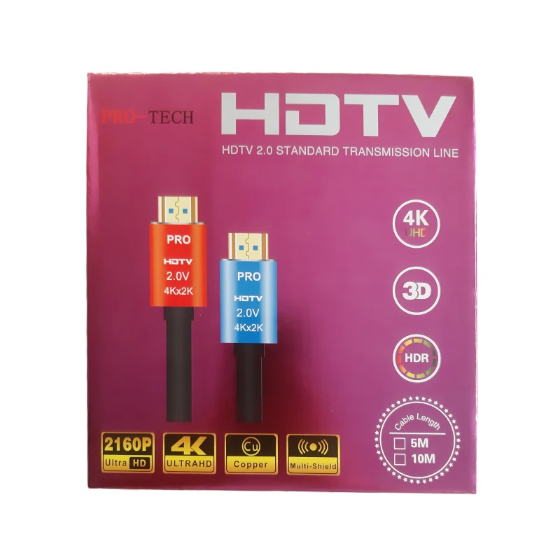 Cable HDMI 10m Protech 4K 2.0 - CAPMICRO