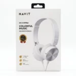 Casque Audio Havit HV-H2178d Filaire Blanc