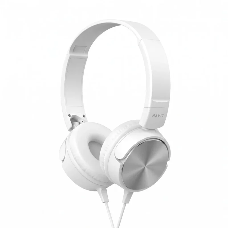 Casque Audio Havit HV-H2178d Filaire Blanc