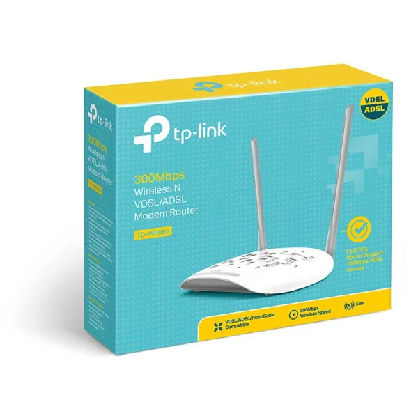 Modem Routeur TD-W9960 TP-Link VDSL ADSL 300Mbps image #06