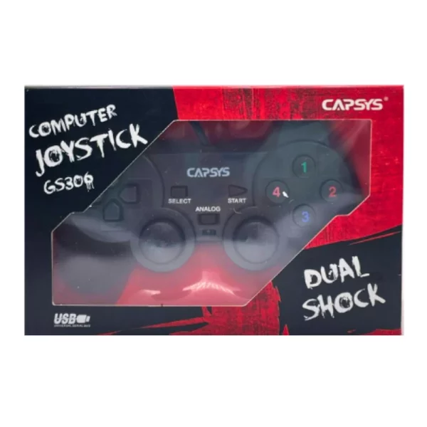 Manette USB Capsys GS306 dual shock pour PC image 02