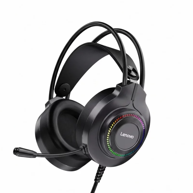 Casque Gaming Lenovo thinkplus G20 50mm RGB Noir