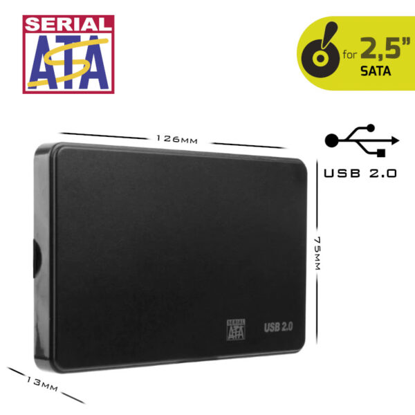 RACK ATA 2.5" 2.0 ET-H251SJ pour pc portable image #00