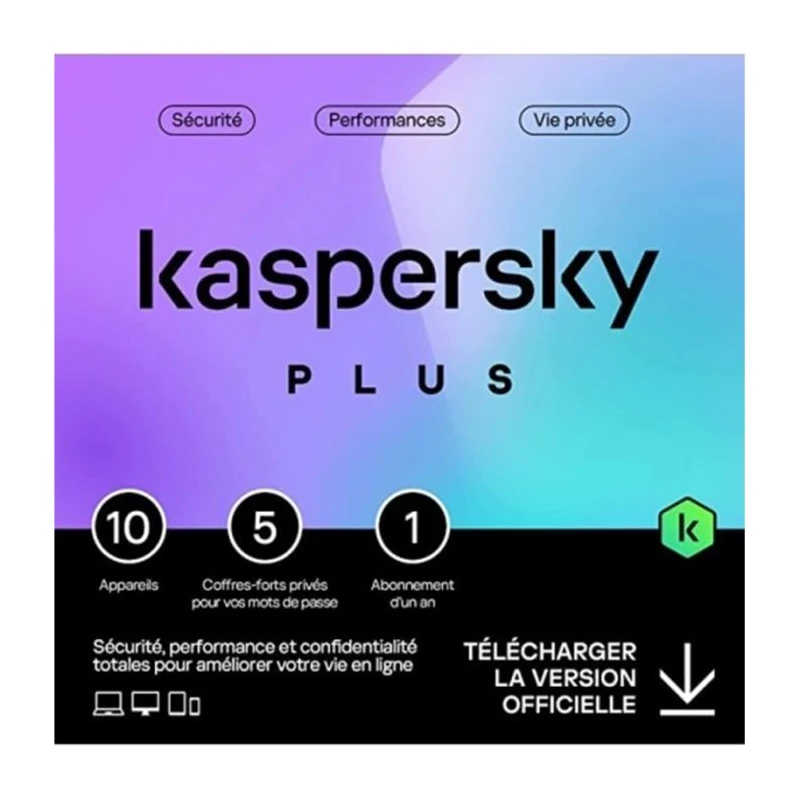 Anti virus Kaspersky 10 postes PLUS
