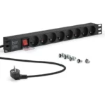 Bandeau d’alimentation 8 ports rack 19 4