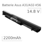 Batterie Asus A31 A32-K56 14.8V 2200mAh image #01