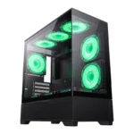 Boitier Gaming Micro ATX GAMEMAX Vista MB Black image 01