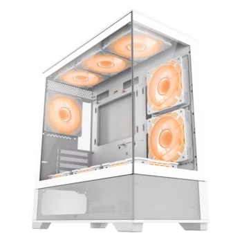 Boitier Gaming Micro ATX GAMEMAX Vista MW White image 01