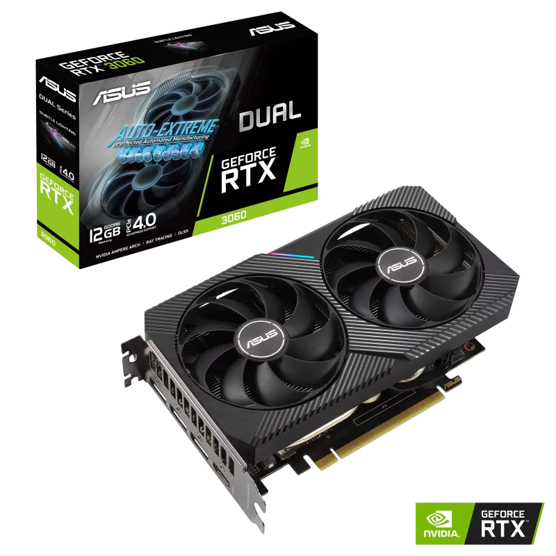 CARTE GRAPHIQUE ASUS NVIDIA RTX 3060 12G DDR68
