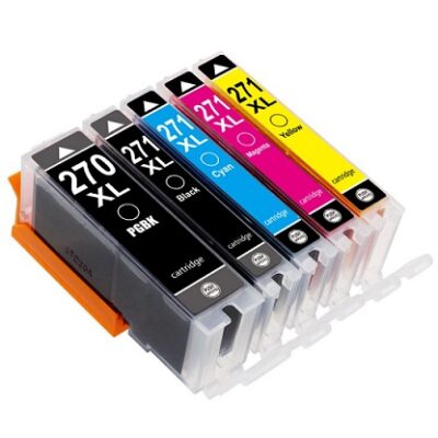 Cartouche Compatible Canon PGI-270XL CLI-271XL Pack 5