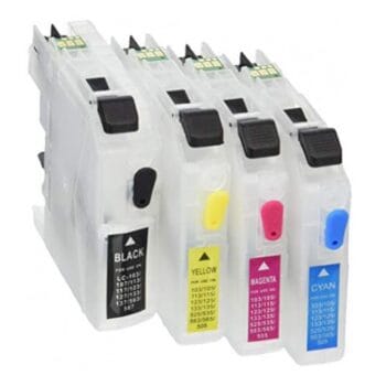 Pack Cartouches Rechargeables Brother LC123XL