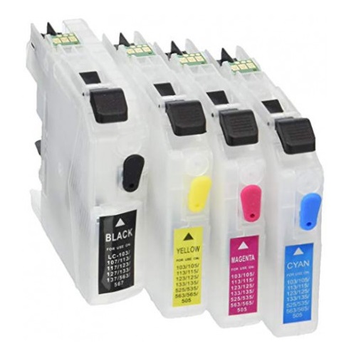 PACK CARTOUCHE RECHARGEABLE BROTHER LC123XL