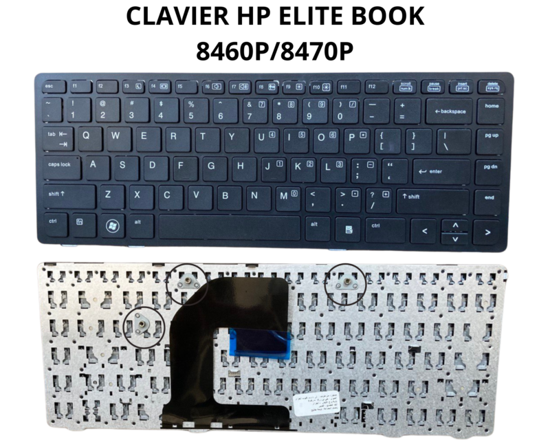 CLAVIER HP ELITE BOOK 8460P8470P 2