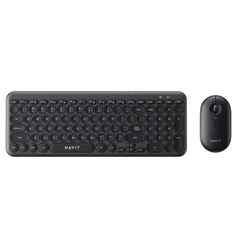 COMBO CLAVIER + SOURIS SANS FIL HAVIT KB254GCM
