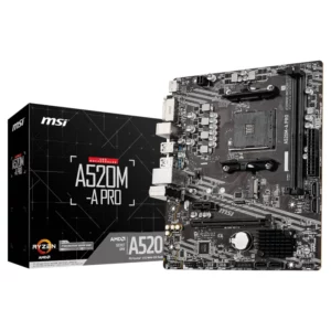 Carte Mère MSI A520M A PRO image 01