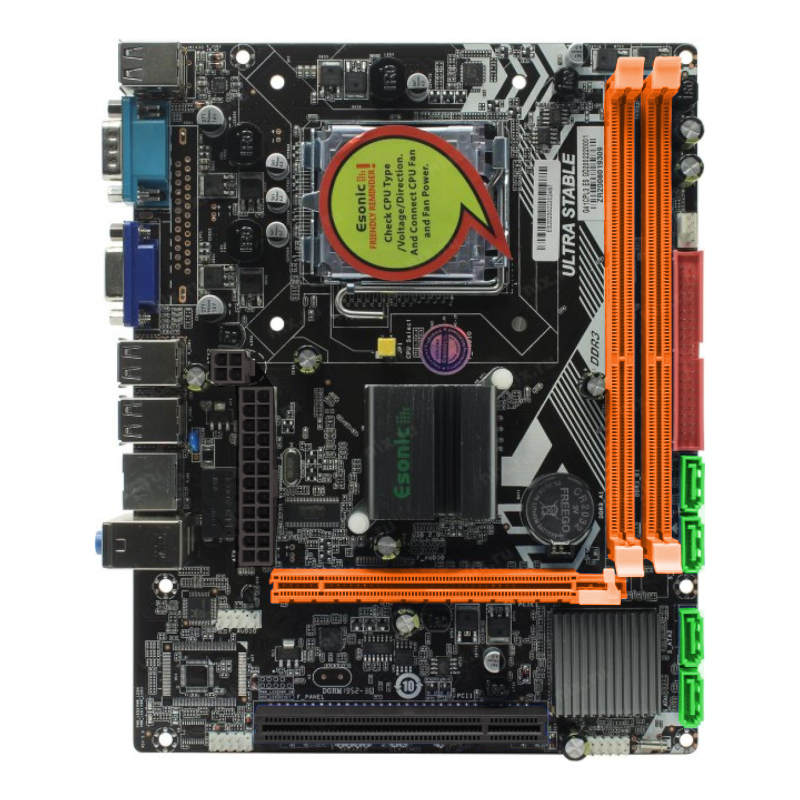 Carte Mère micro-ATX LGA775 2xDDR3 Esonic G41CPL image #01