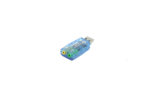 Carte Son USB 2CH 5.1 Audio Avec Microphone - Bleu – Image 3