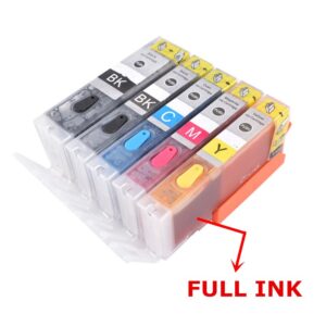 Pack Cartouches Rechargeables Canon PGI-570 CLI-571