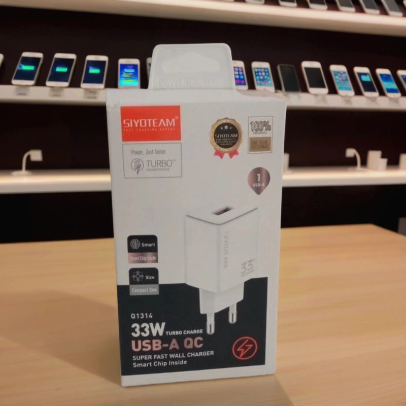 Chargeur Siyoteam Q1314 usb A 33W