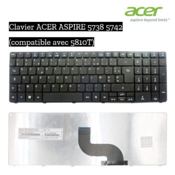 Clavier Acer Aspire 5738 5742 Compatible 5810T