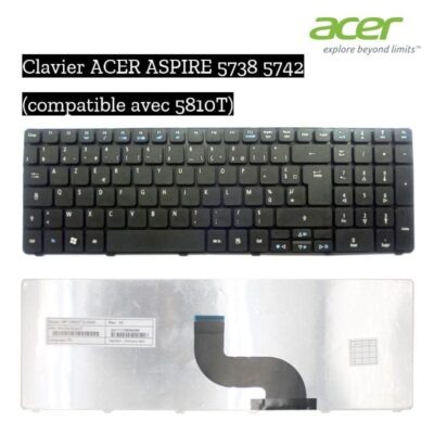 Clavier Acer Aspire 5738 5742 Compatible 5810T