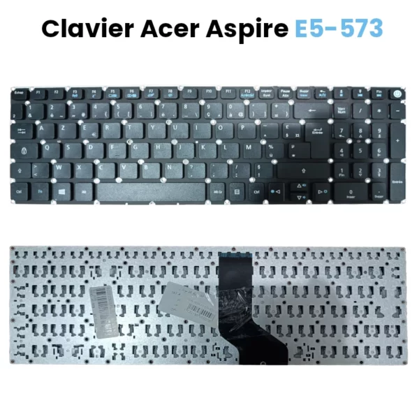 Clavier Acer Aspire E5 573 Azerty avec pavé numérique