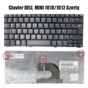 Clavier Dell Mini 1018 1012 AZERTY Noir
