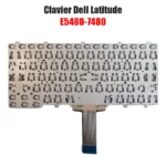 Clavier Dell Latitude E5480-7480 Qwerty Noir image #02